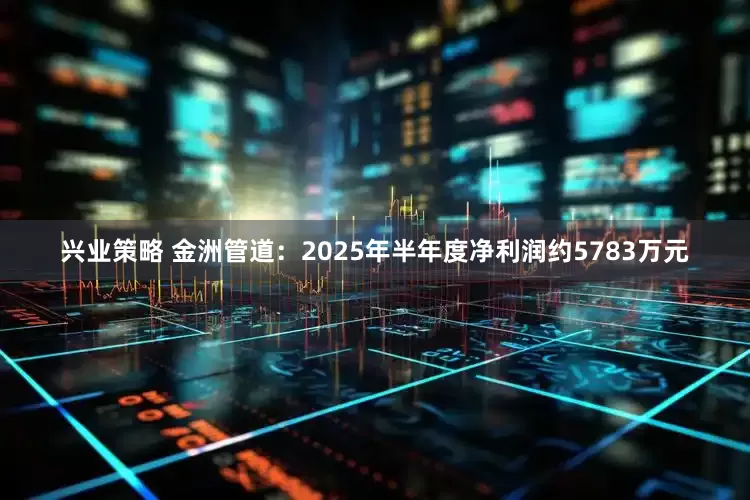 兴业策略 金洲管道：2025年半年度净利润约5783万元